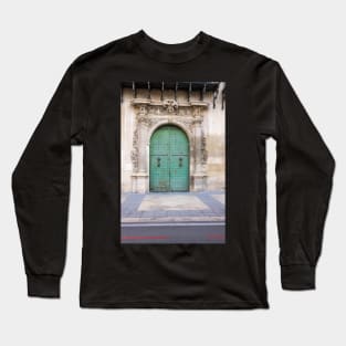 Town Hall door. Long Sleeve T-Shirt